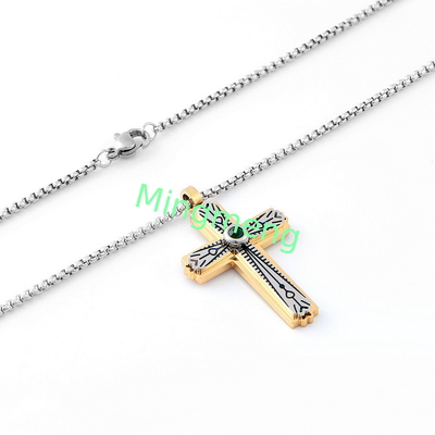 Collar de acero inoxidable personalizado.