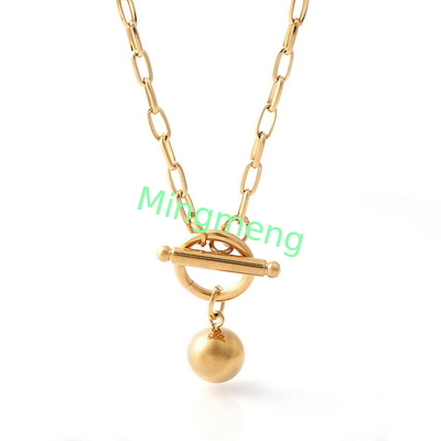 Colgante femenino de acero inoxidable, de alta gama y exquisito, accesorio de venta caliente, collar femenino, colgante de moda y personalizado