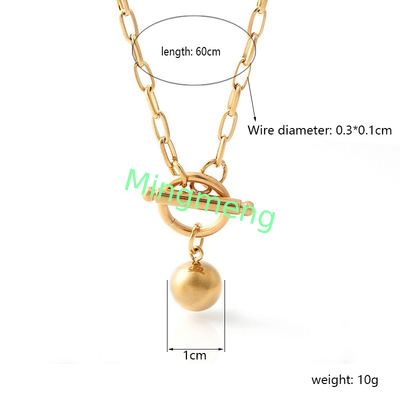 Colgante femenino de acero inoxidable, de alta gama y exquisito, accesorio de venta caliente, collar femenino, colgante de moda y personalizado