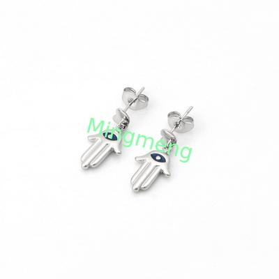 Nicho de lujo ligero de alta gama de los pendientes de mujer con temperamento y diseño de alta gama, de acero inoxidable de los pendientes de mujer nuevo estilo