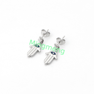 Nicho de lujo ligero de alta gama de los pendientes de mujer con temperamento y diseño de alta gama, de acero inoxidable de los pendientes de mujer nuevo estilo