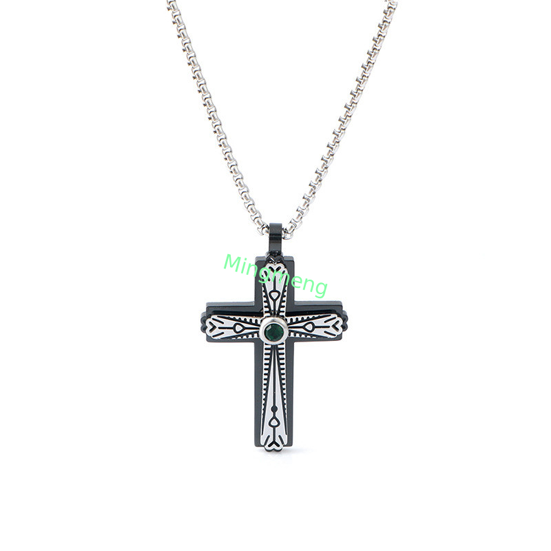 Collar de acero inoxidable personalizado.