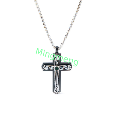 Collar de acero inoxidable personalizado.